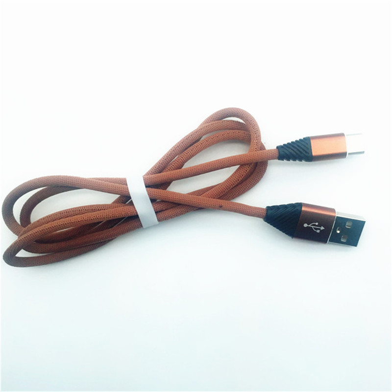 KPS-1004CB TYPE C Tissage en coton personnalisé, 1 m de charge USB 2.2 haute vitesse, type c, câble USB